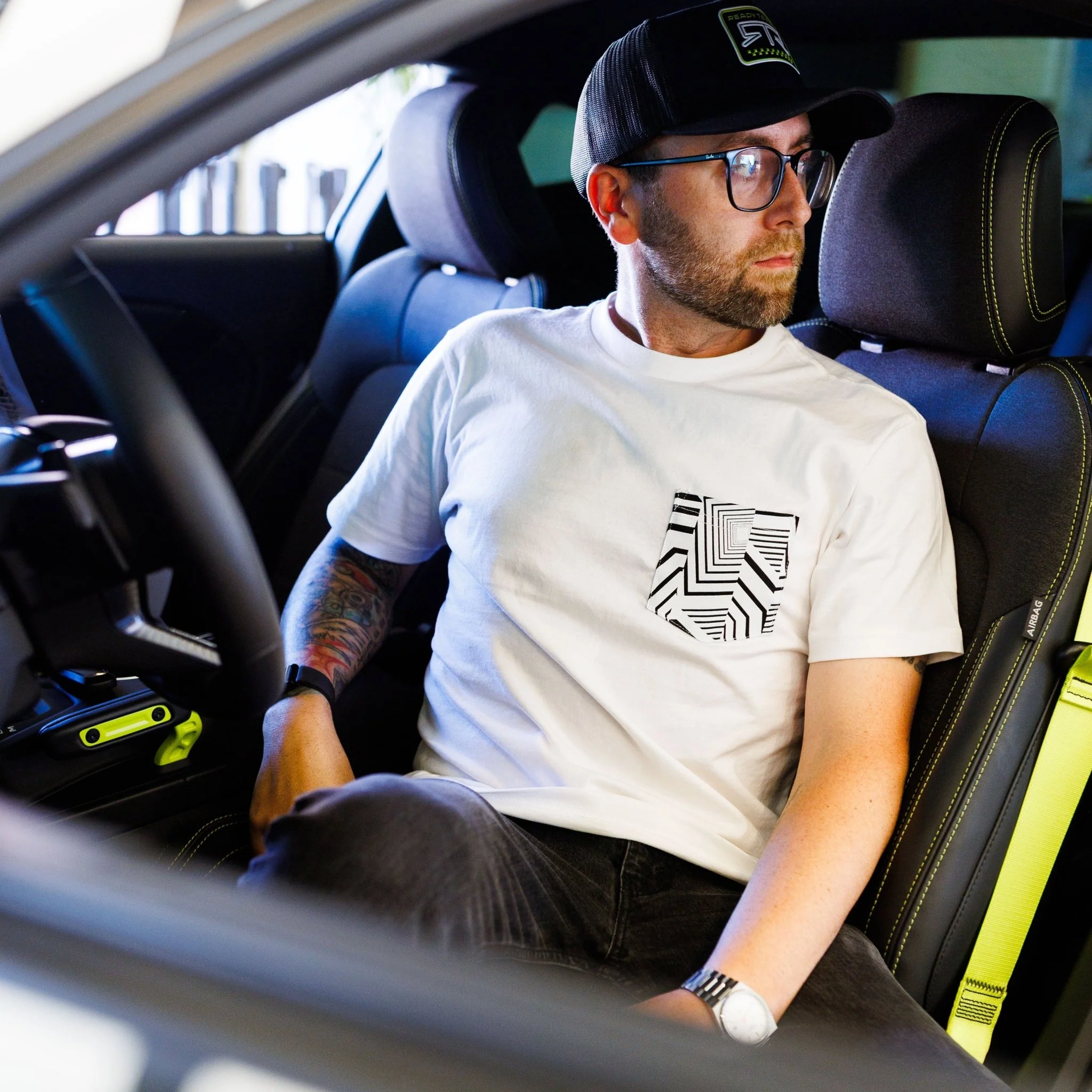 Ford Mustang x RTR Collection Pocket T-Shirt - Image 3